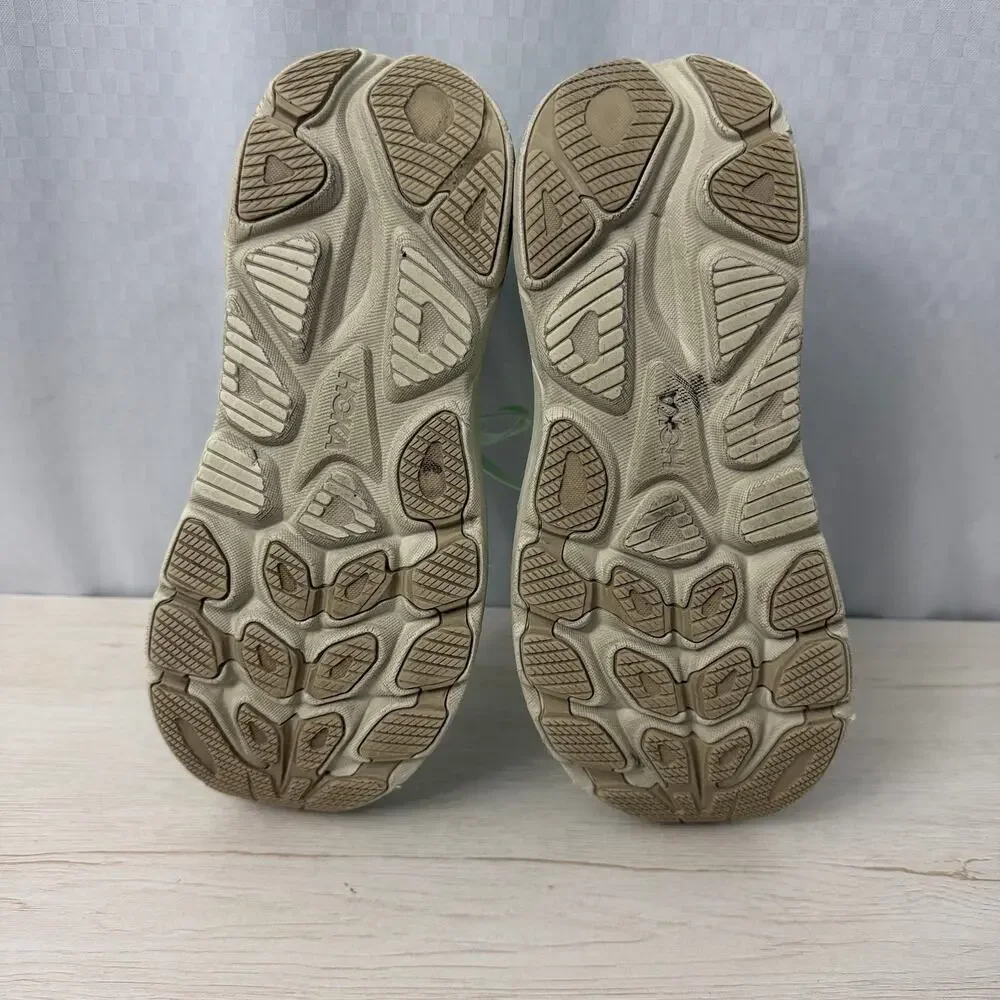 Hoka One One Clifton 10 Shoes Womens Size 9 B Running Sea Glass Jadeite Green